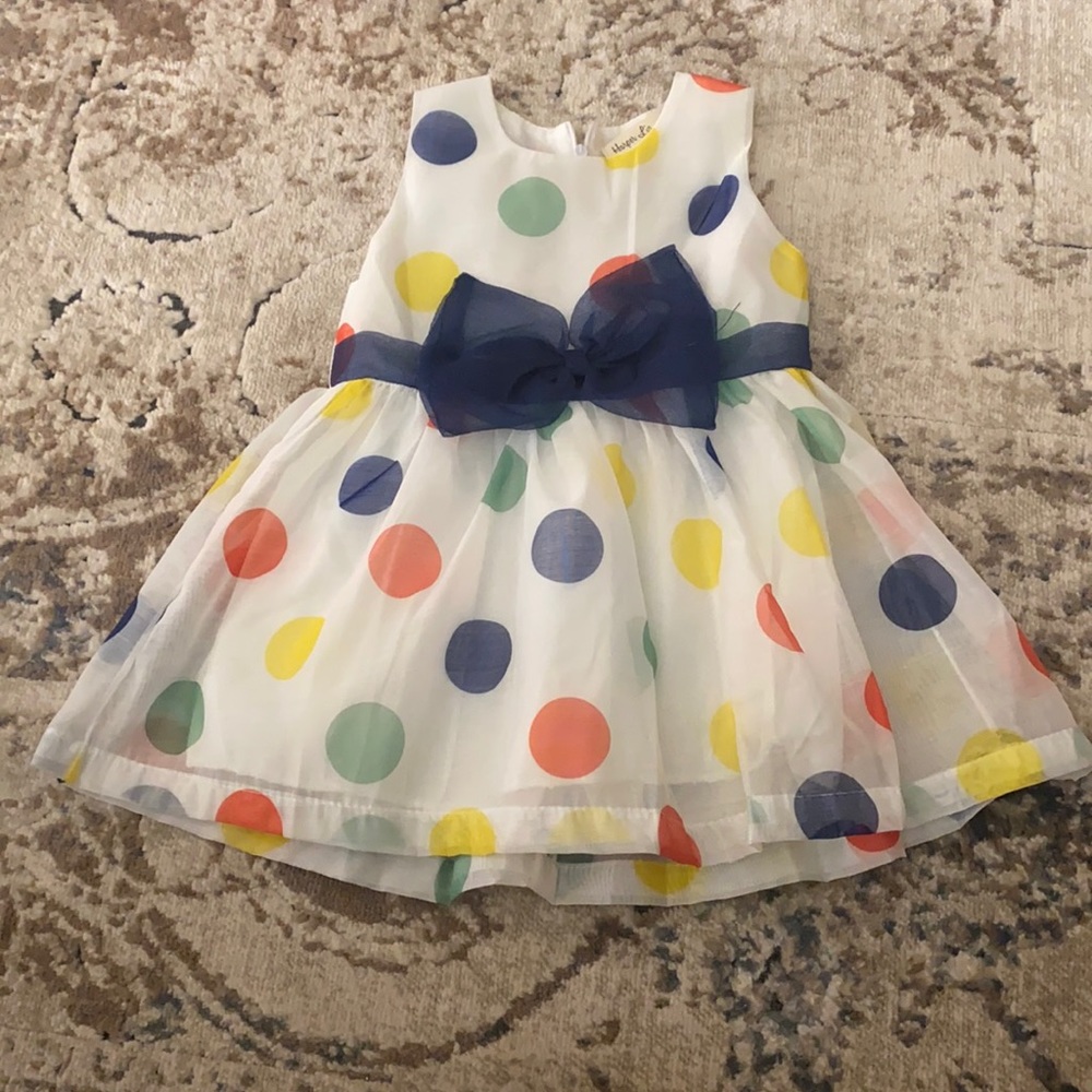 polka dot party dress